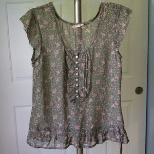 Mudd Short Sleeve Summer Top